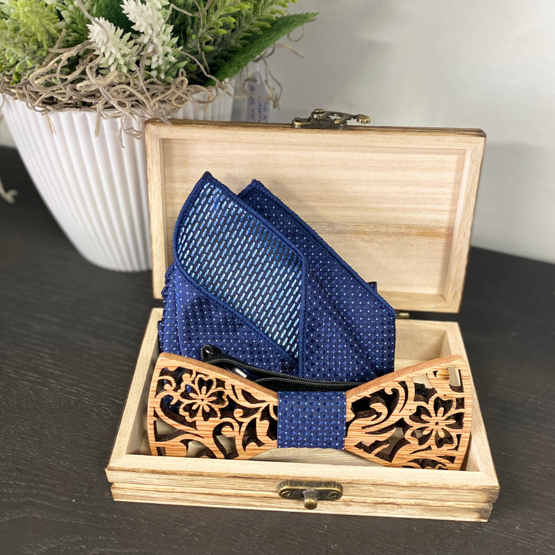 Wood Bow Tie Set – Affair Lifestyle Boutique